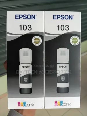 Epson 103 EcoTank Ink Bottle Black Ink for Printer Refill 65ml