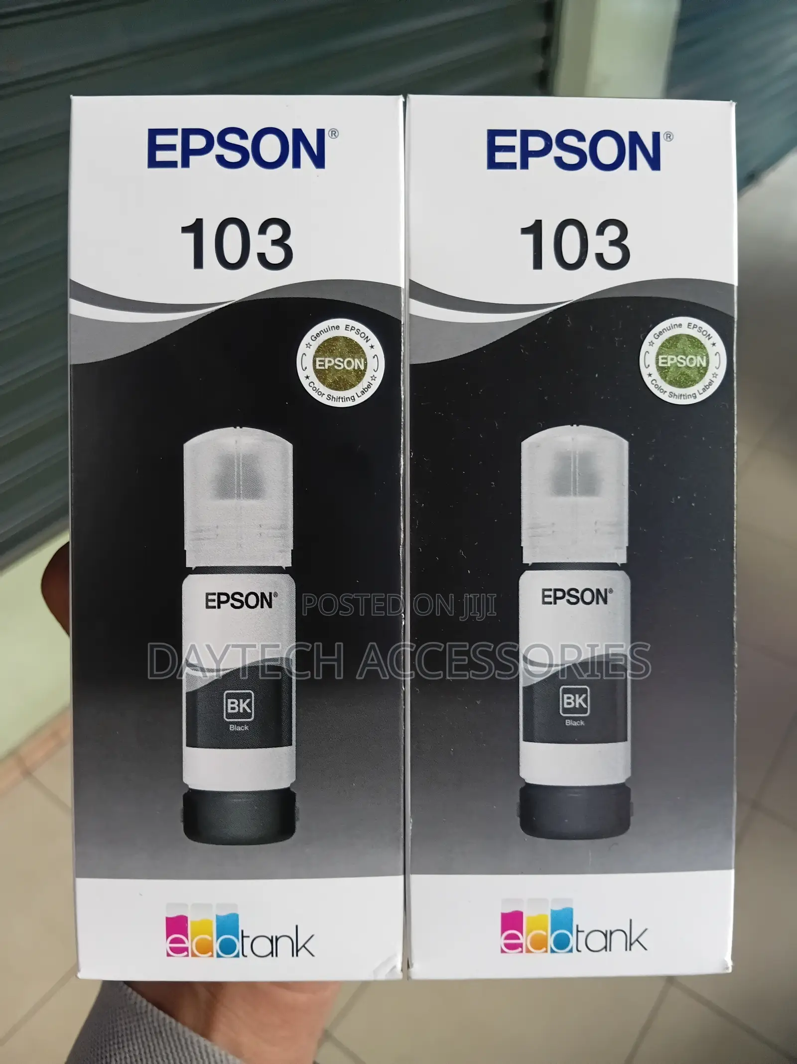 Epson 103 EcoTank Ink Bottle Black Ink for Printer Refill 65ml