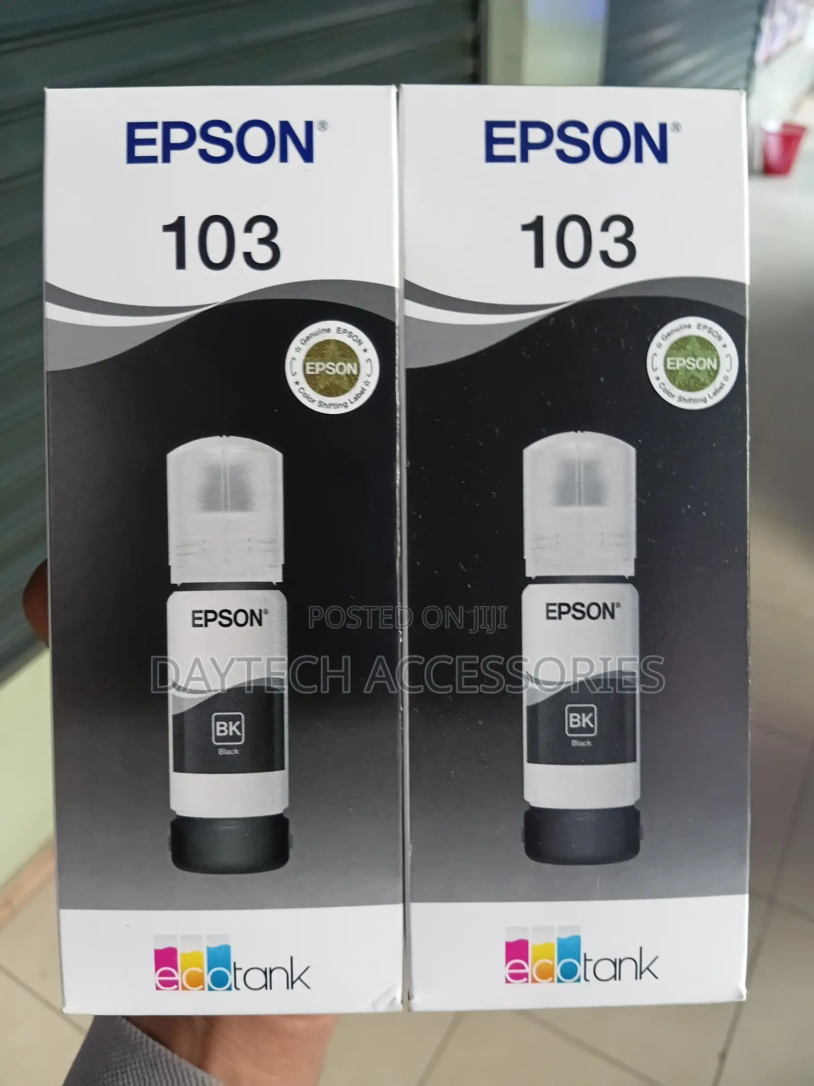 Epson 103 EcoTank Ink Bottle Black Ink for Printer Refill 65ml