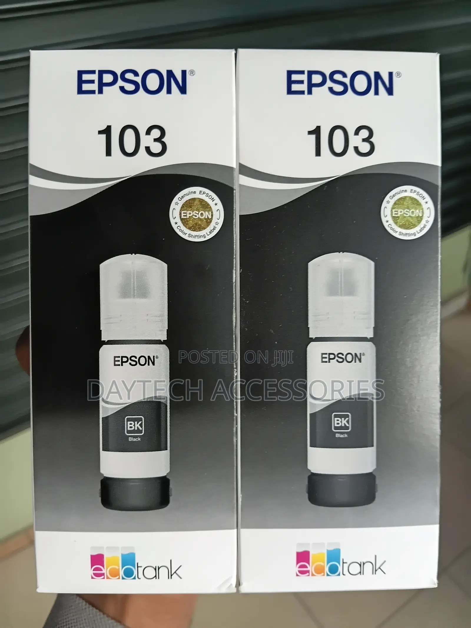 Epson 103 Original Ink Bottle - Black