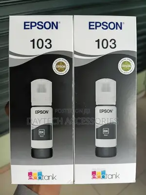 Epson 103 Original Ink Bottle - Black