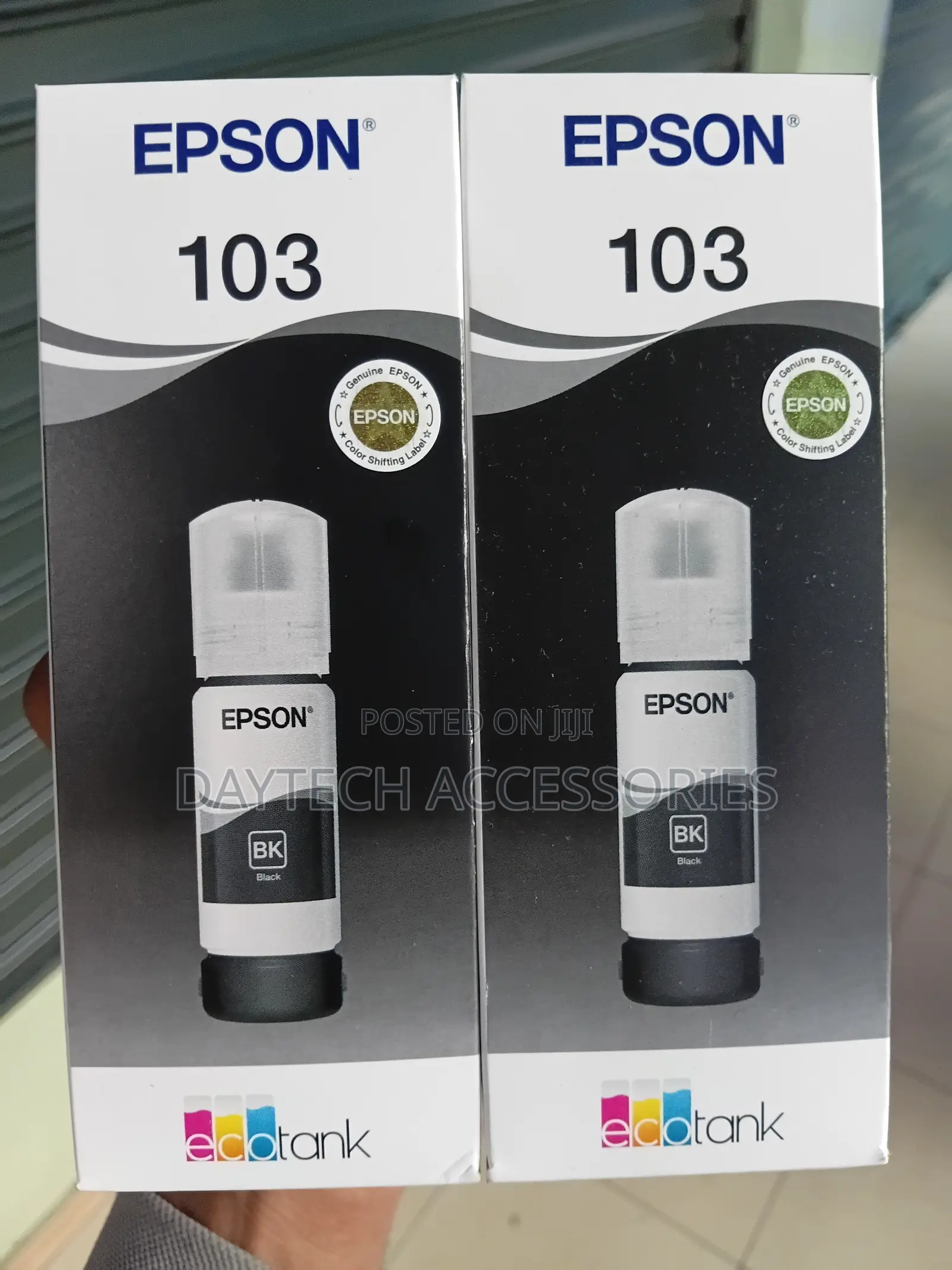 Epson 103 Original Ink Bottle - Black