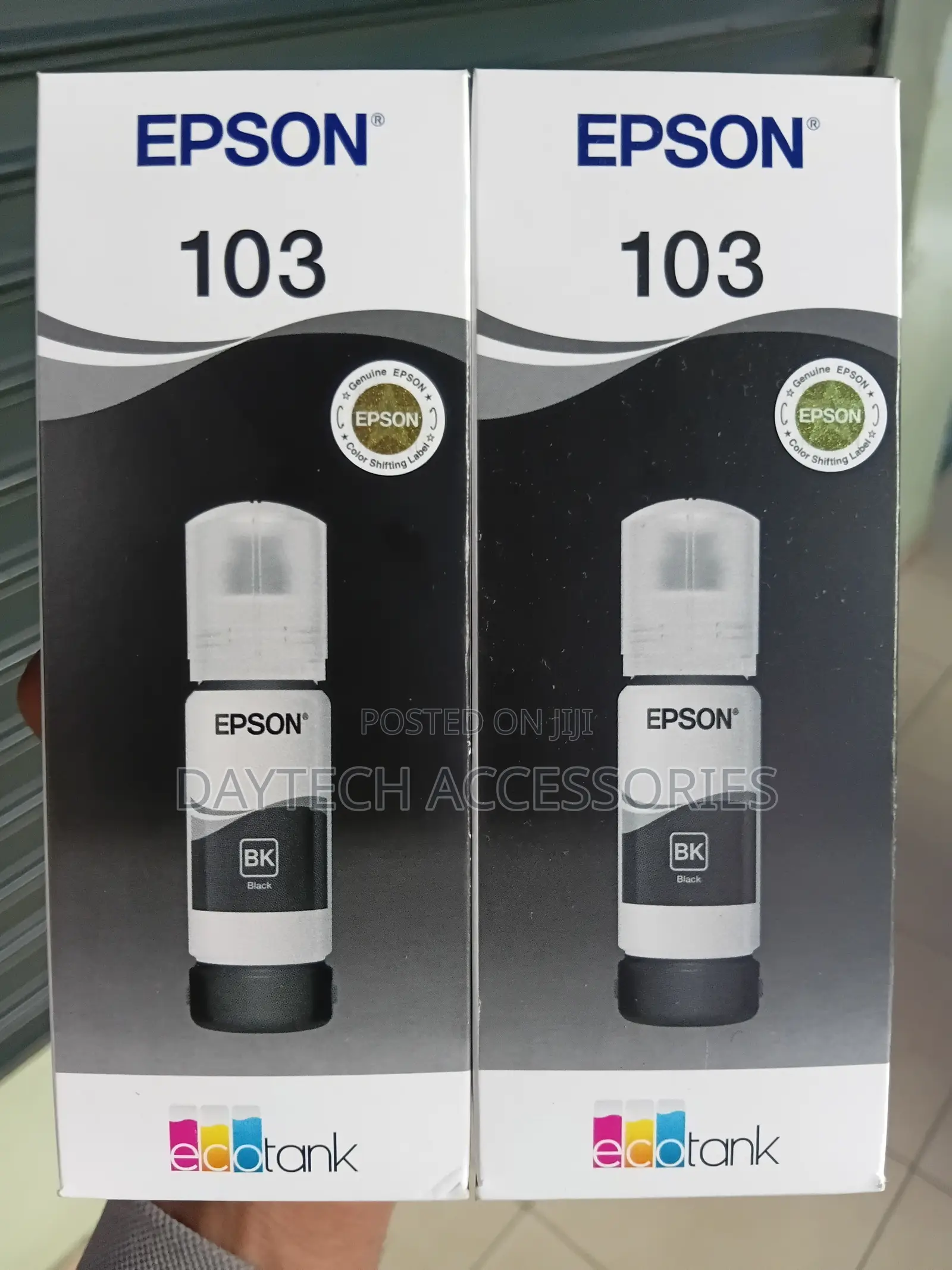 Epson 103 Original Ink Bottle - Black