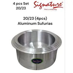Signature 4pcs From Size 20 to 23 Premier Range of Aluminium