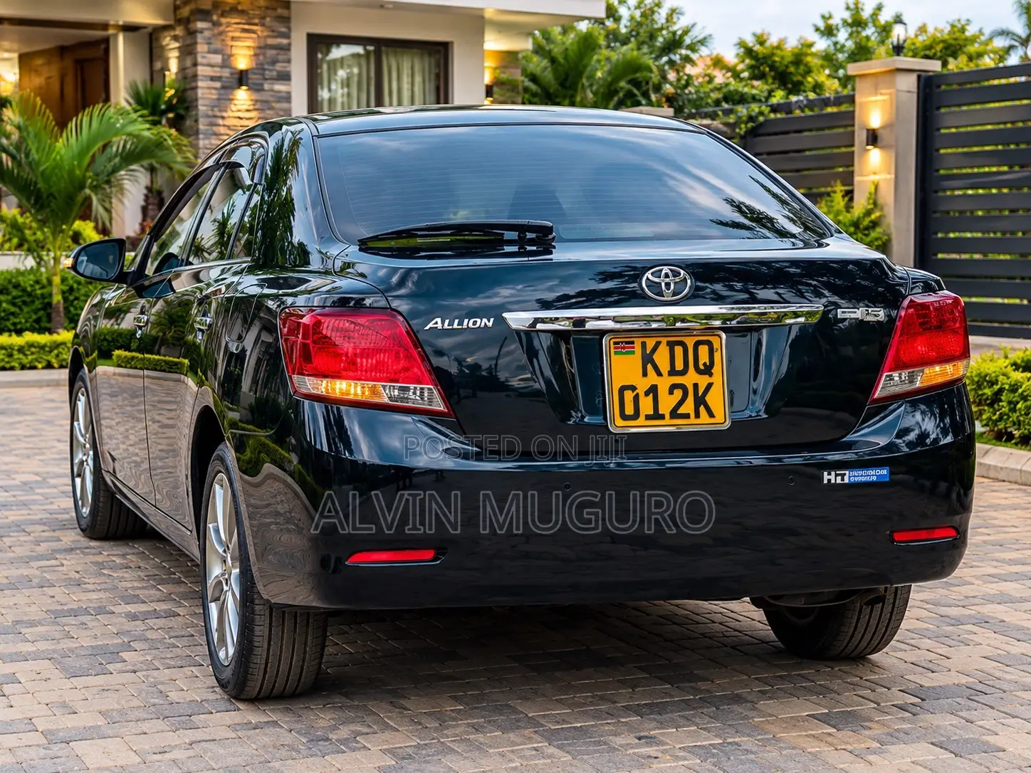 Toyota Allion 2016 Black