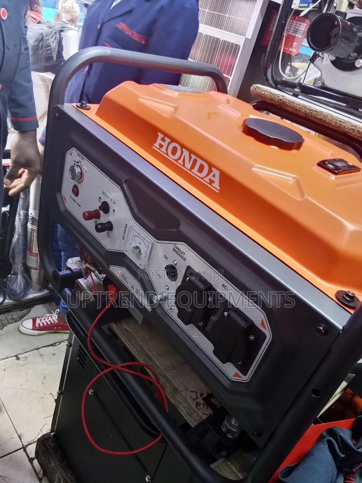 Honda Generator With a Key Start