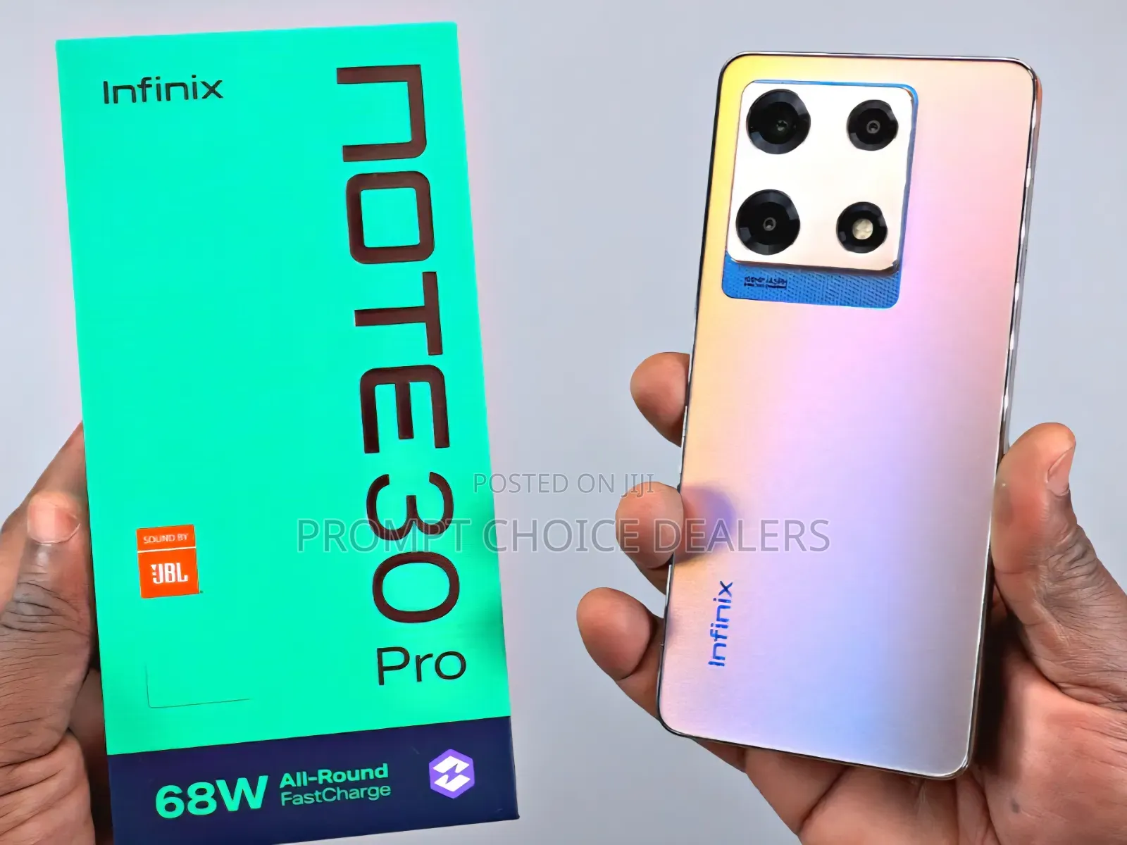 New Infinix Note 30 Pro 256 GB Black