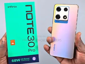 New Infinix Note 30 Pro 256 GB Black