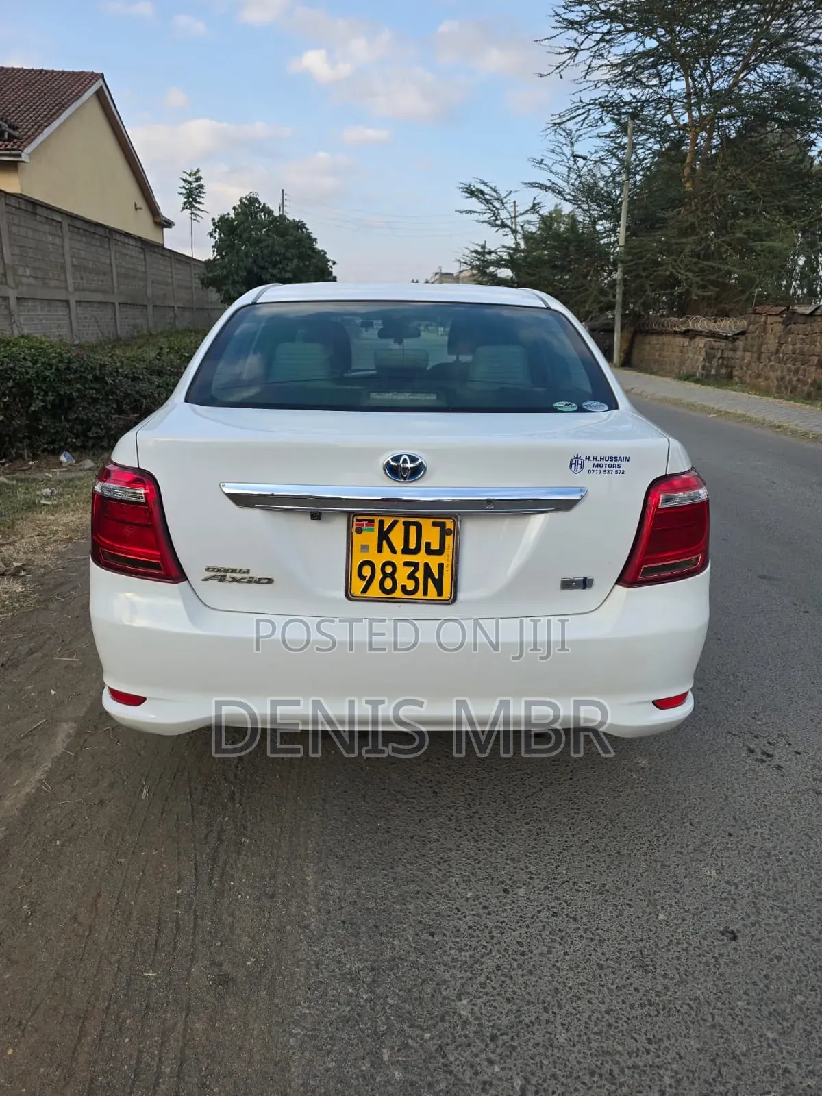 Toyota Axio 2015 White