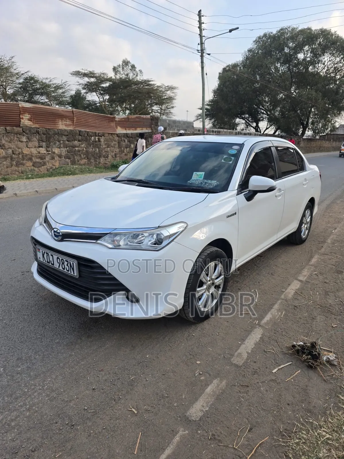 Toyota Axio 2015 White