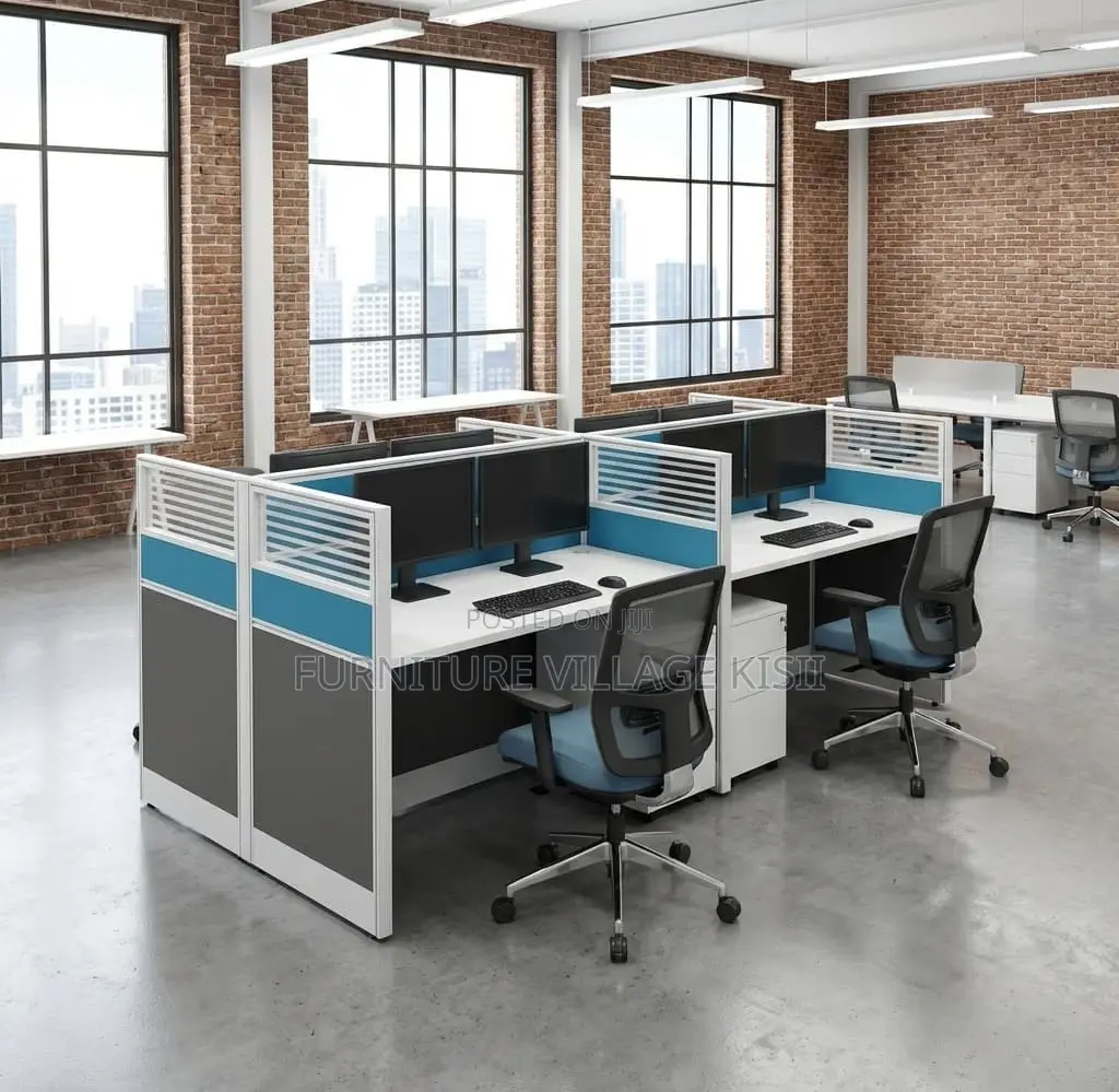 Workstation; 4 Cluster Office Workstation