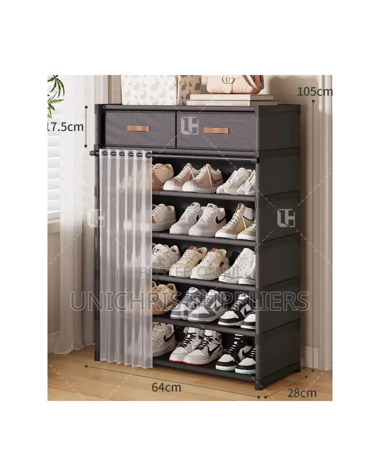 Shoerack With Drawers