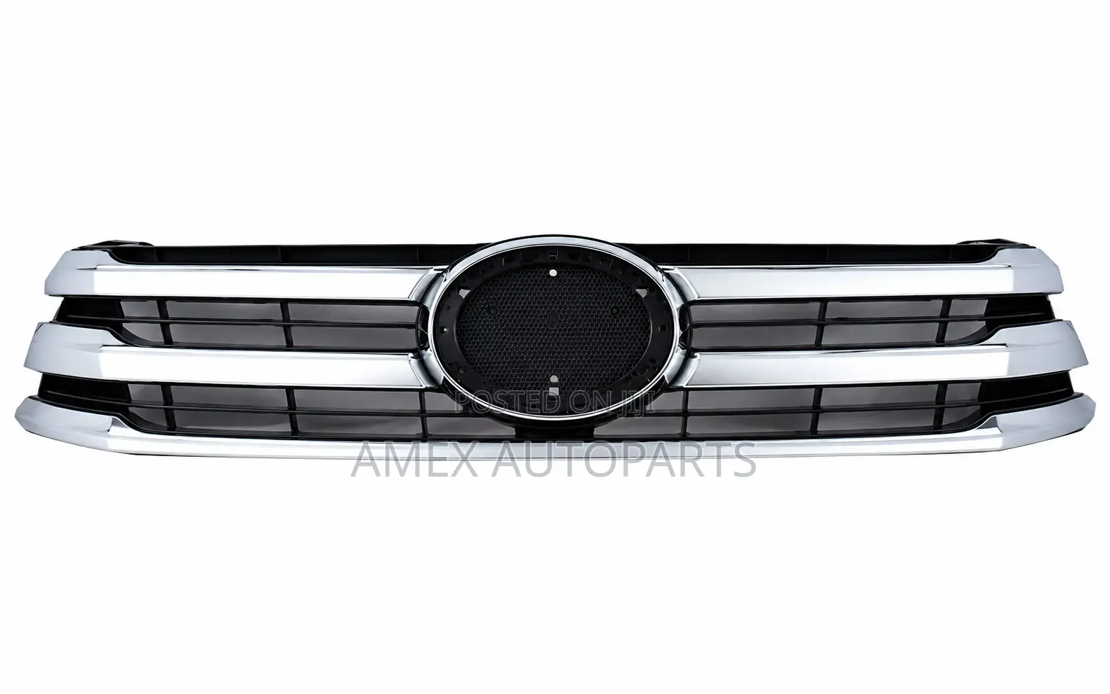 Grille Toyota Hilux Revo 2016 Onwards Chrome Black
