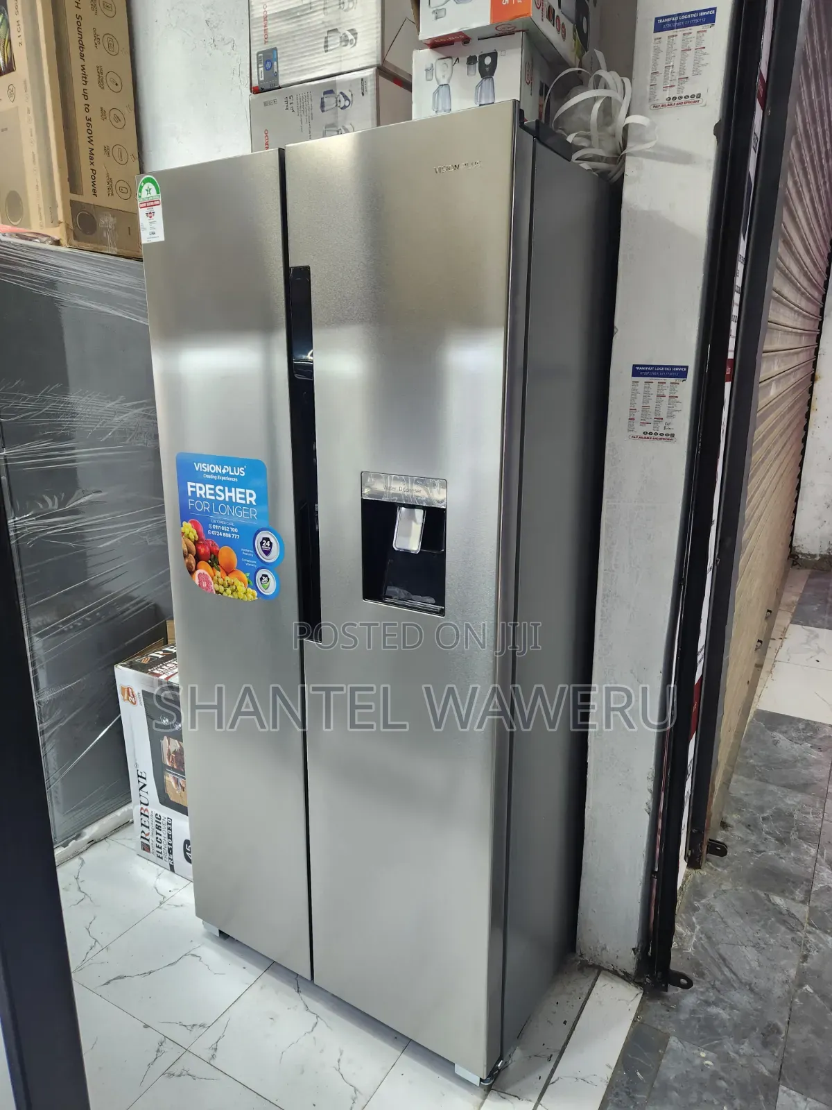 Vision a Unique Side by Side Fridge