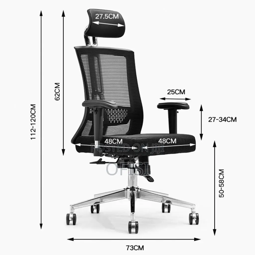 Office Chair; Executive Mesh Back Office Chair