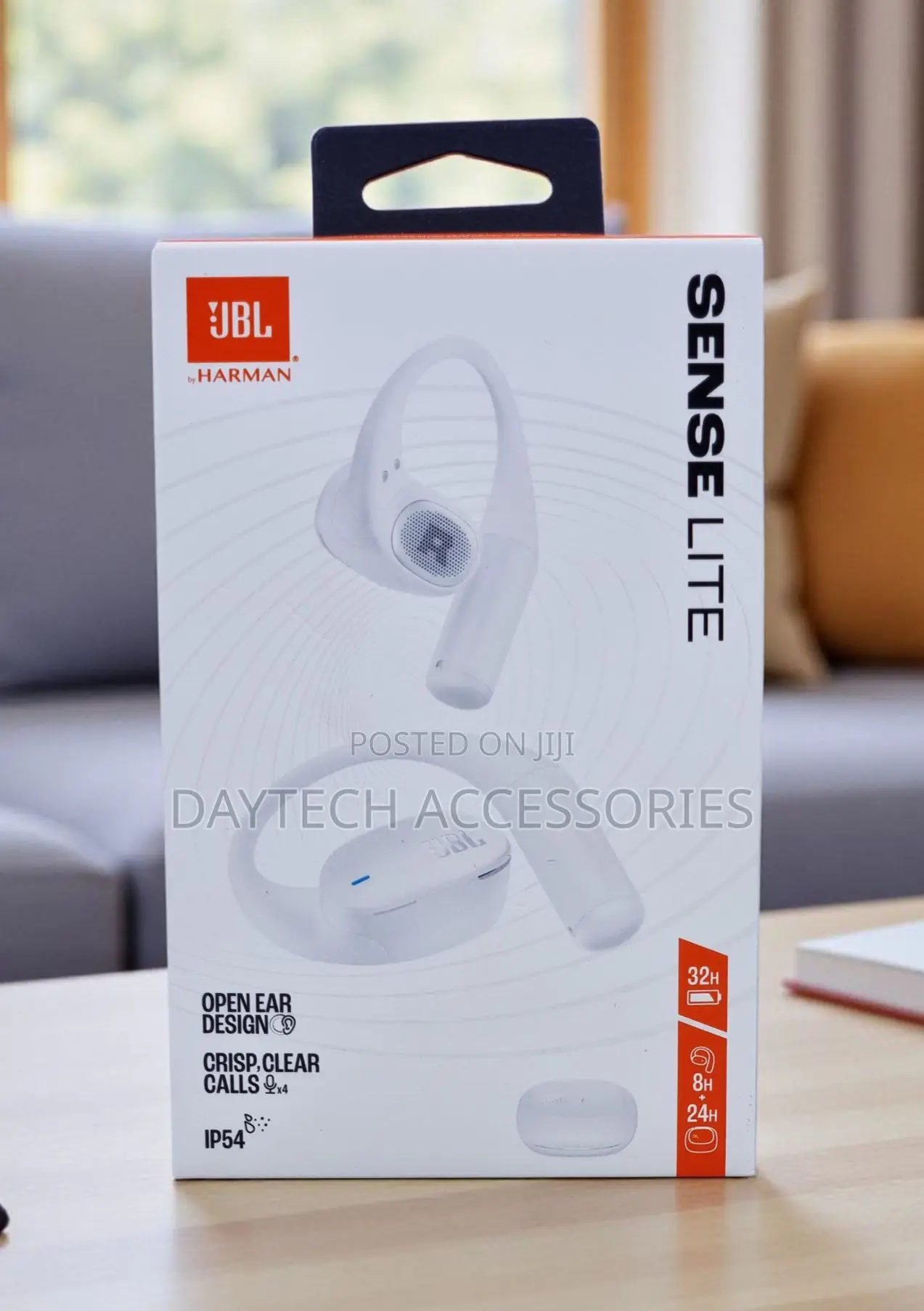 JBL Sense Lite True Wireless Open-Ear Headphones (Black)