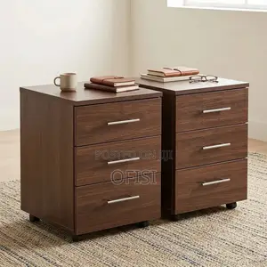 Office Cabinet; 3 Drawer Mobile Pedestal File Cabinet
