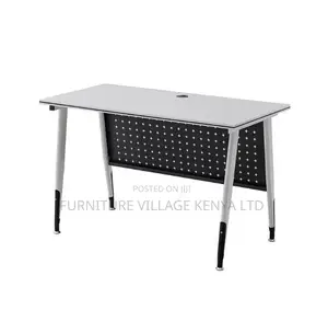 Study Table; 1.2 M Minimalist White Home/Office Computer Table