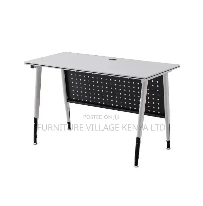 Study Table; 1.2 M Minimalist White Home/Office Computer Table