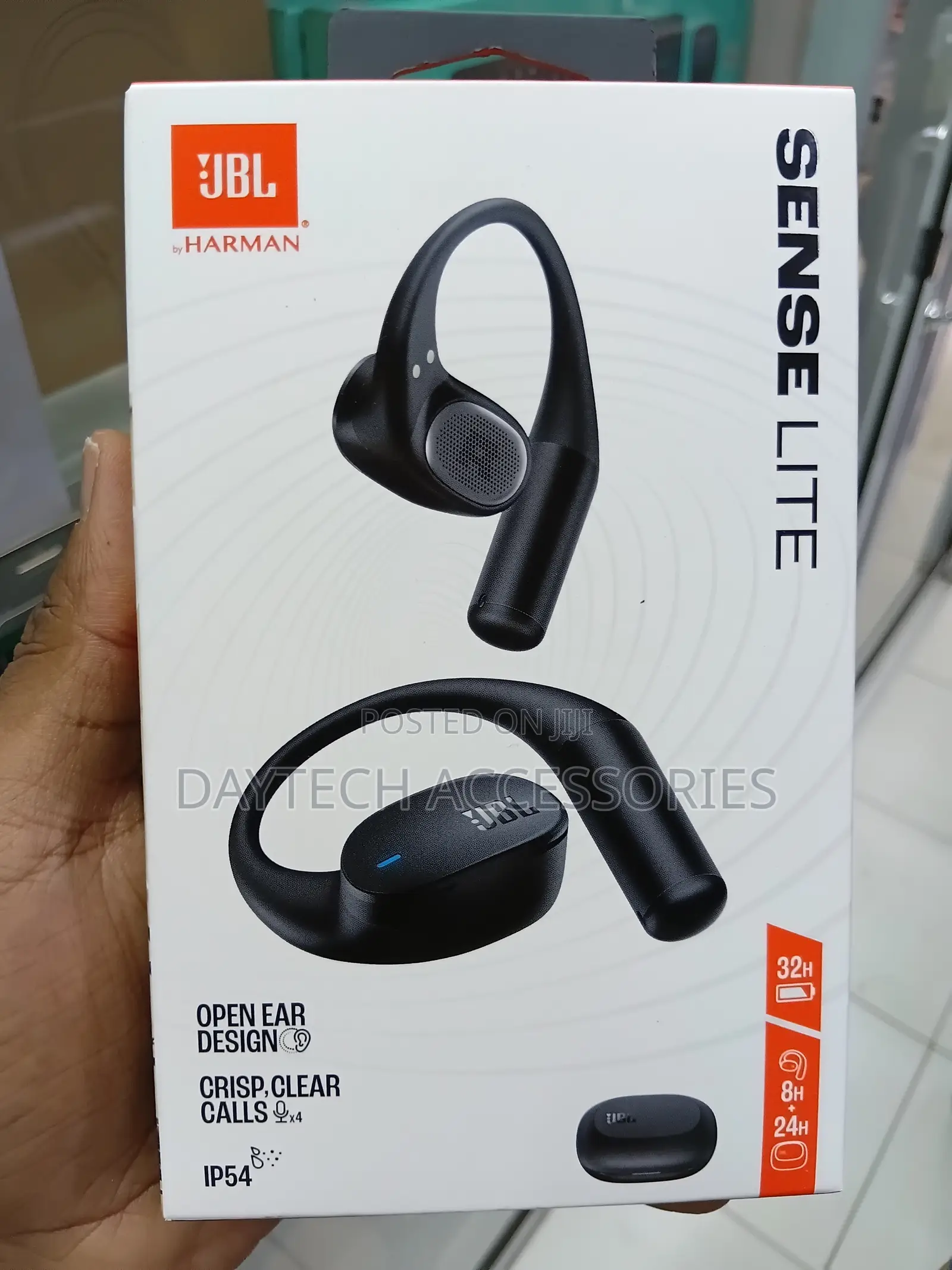 JBL Sense Lite Wireless Open-Ear Earbuds withJBL OpenSound Technology,