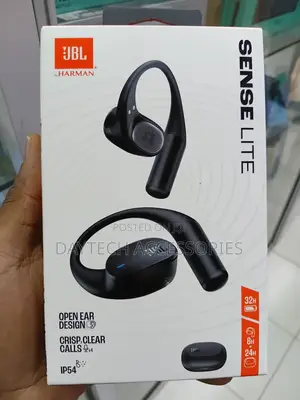 JBL Sense Lite Wireless Open-Ear Earbuds withJBL OpenSound Technology,