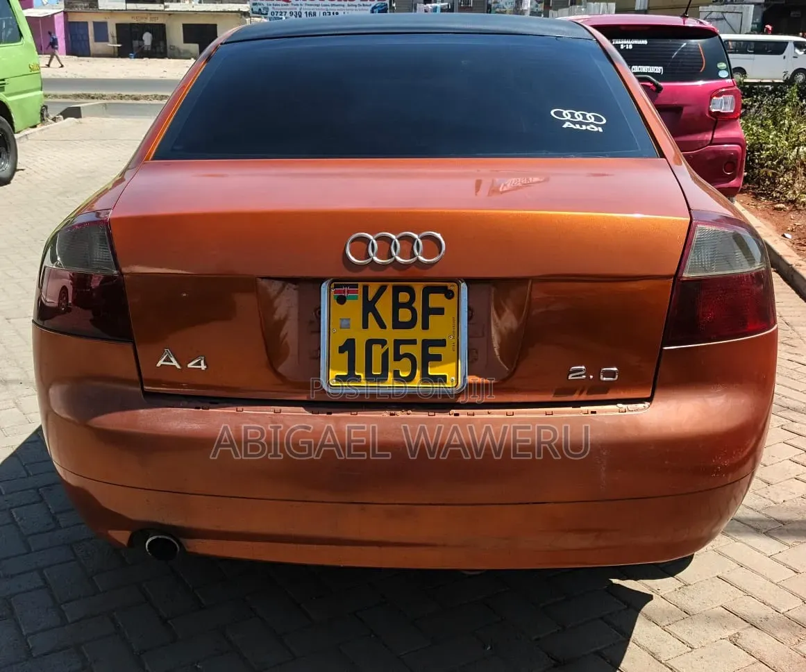 Audi A4 2.0 T 2007 Orange