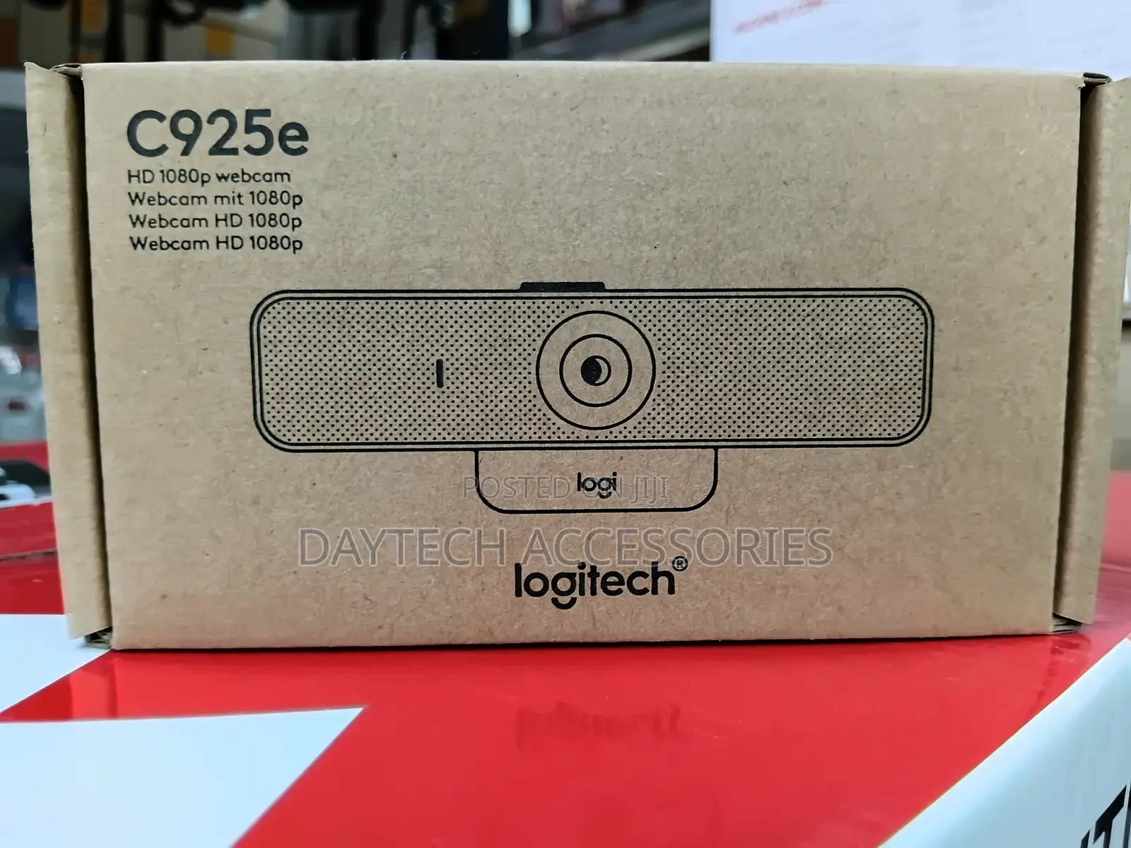 The Logitech C925e Business HD Webcam - Black