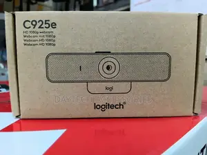 The Logitech C925e Business HD Webcam - Black