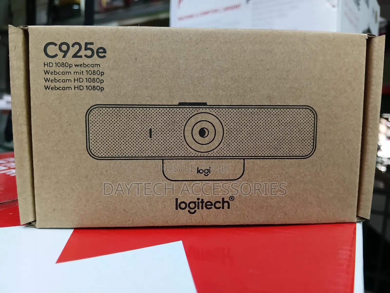 The Logitech C925e Business HD Webcam - Black