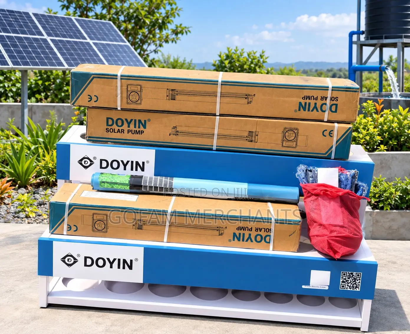 Doyin -(2.0hp)AD,1500w,1.25 Inch AC/DC Hybrid Pump(5000l/H)4sds5