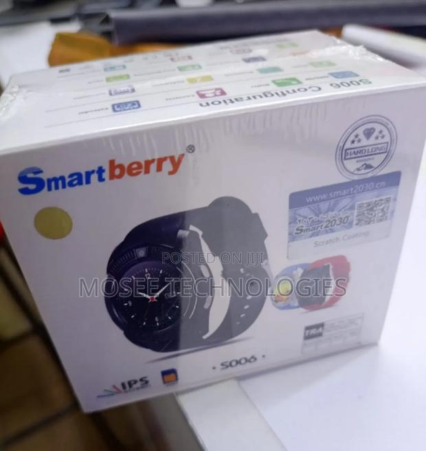 Smartberry S006 Smartwatch With IPS Display and SIM Support - thumbnail 2