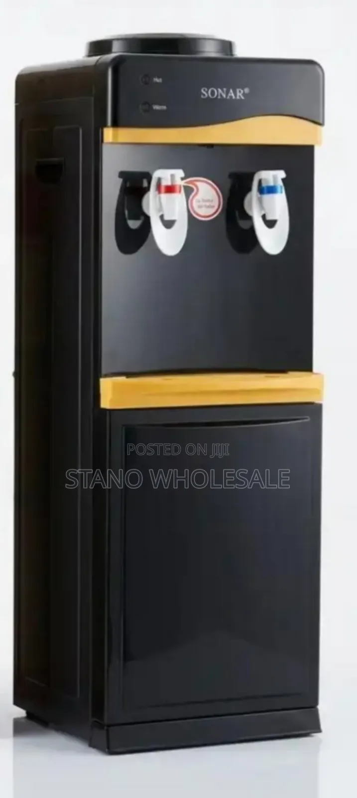 B7 Black Standing Dispenser