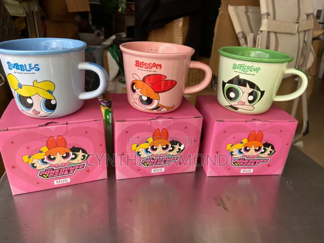 Powerpuff Girls Kids Cup a Set of 3