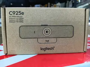 Logitech C925-E Business Webcam HD 1080p Video Calling - Light ‎Black