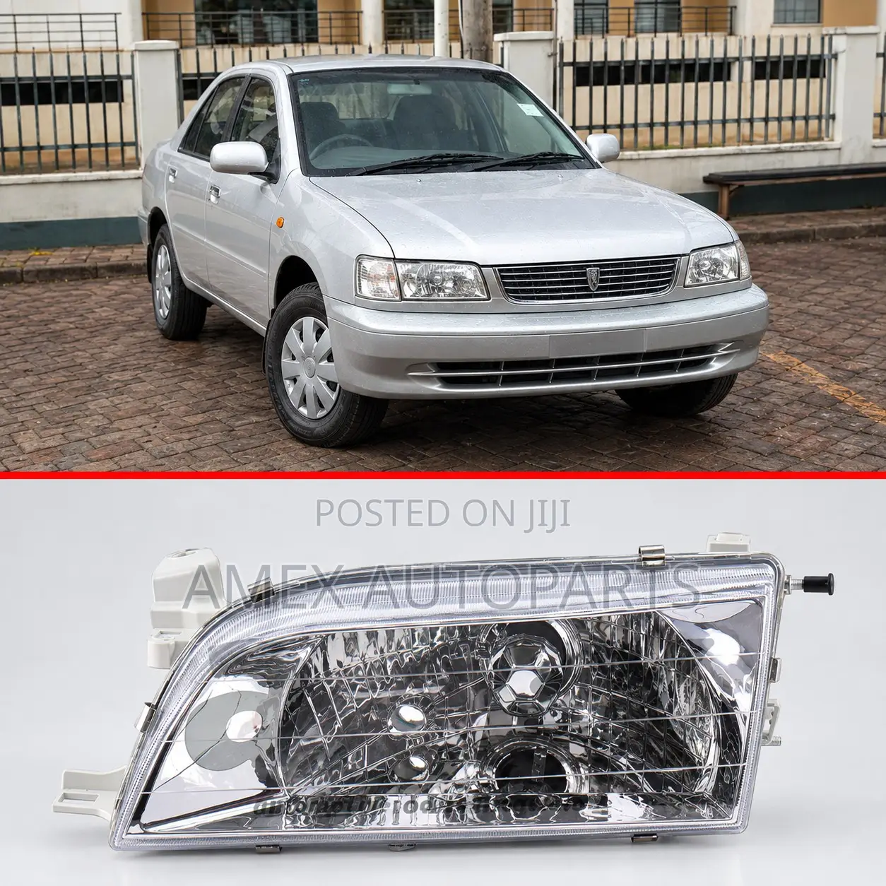 Head Lamp Unit Toyota Corolla Ae100 Ae101 Ae103 Ae106 Crystal Clear
