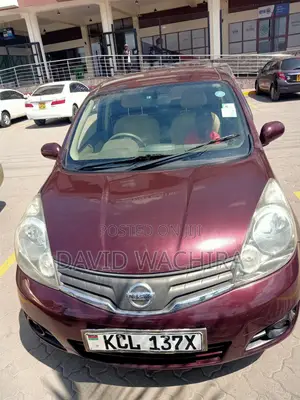 Nissan Note 2010 Burgundy