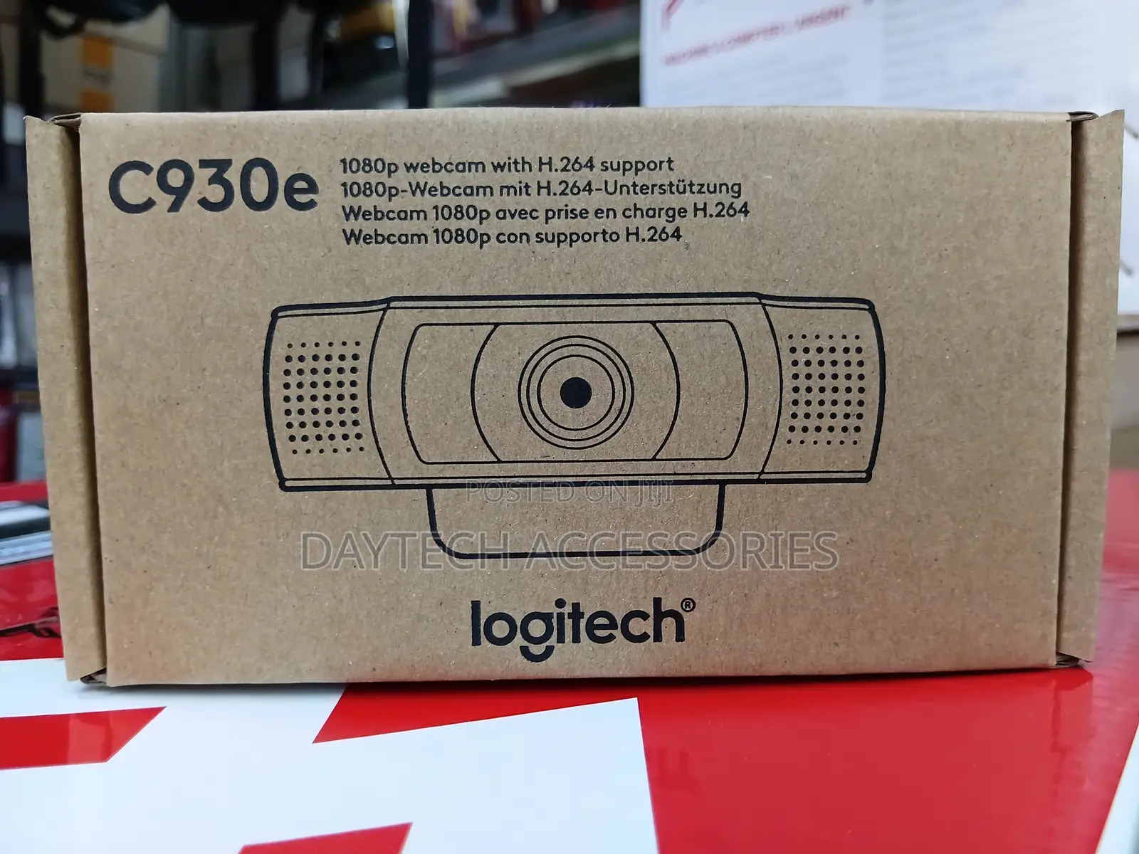 Logitech C930e Business Webcam.
