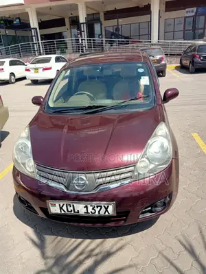 Nissan Note 2010 Burgundy