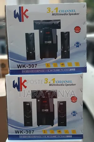 WK WK-307 3.1 Channel Multimedia Speaker System.