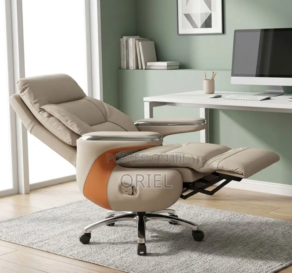 Executive Recliner Office Chair : High-Back Reclining Office Chair