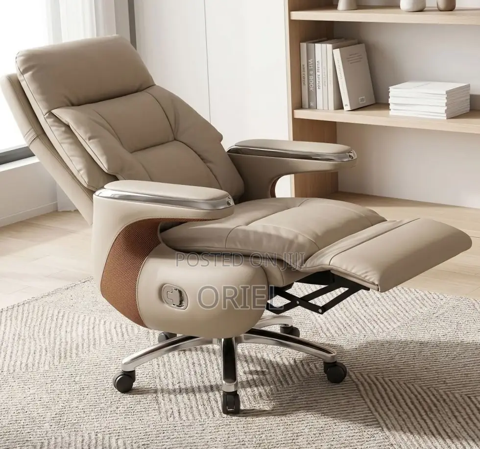 Executive Recliner Office Chair : High-Back Reclining Office Chair