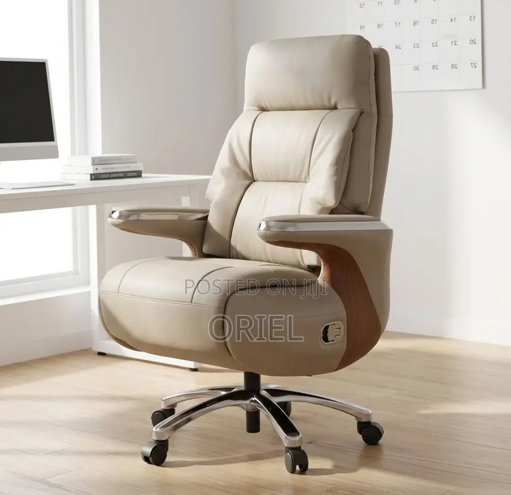 Executive Recliner Office Chair : High-Back Reclining Office Chair