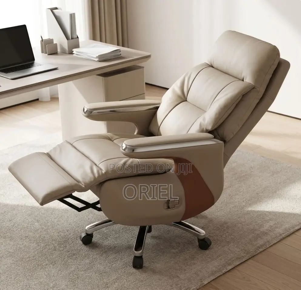 Executive Recliner Office Chair : High-Back Reclining Office Chair