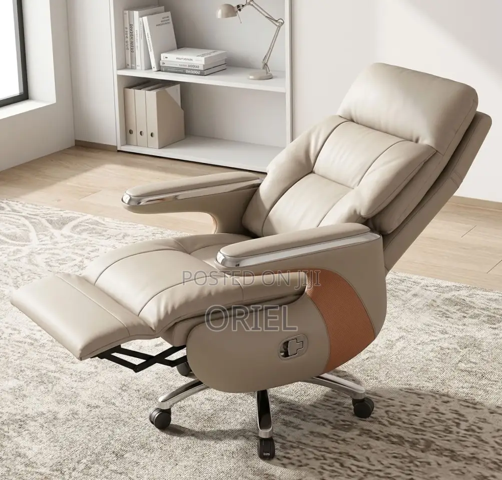 Executive Recliner Office Chair : High-Back Reclining Office Chair