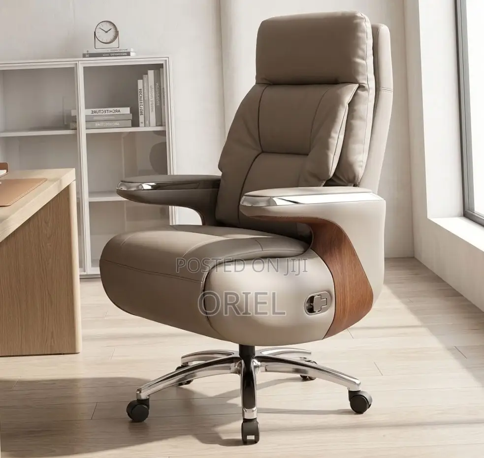 Executive Recliner Office Chair : High-Back Reclining Office Chair