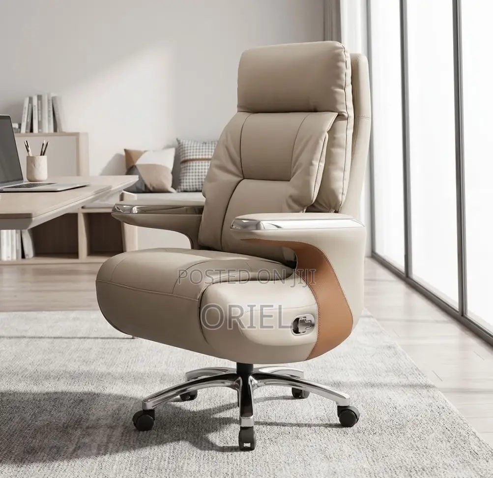 Executive Recliner Office Chair : High-Back Reclining Office Chair