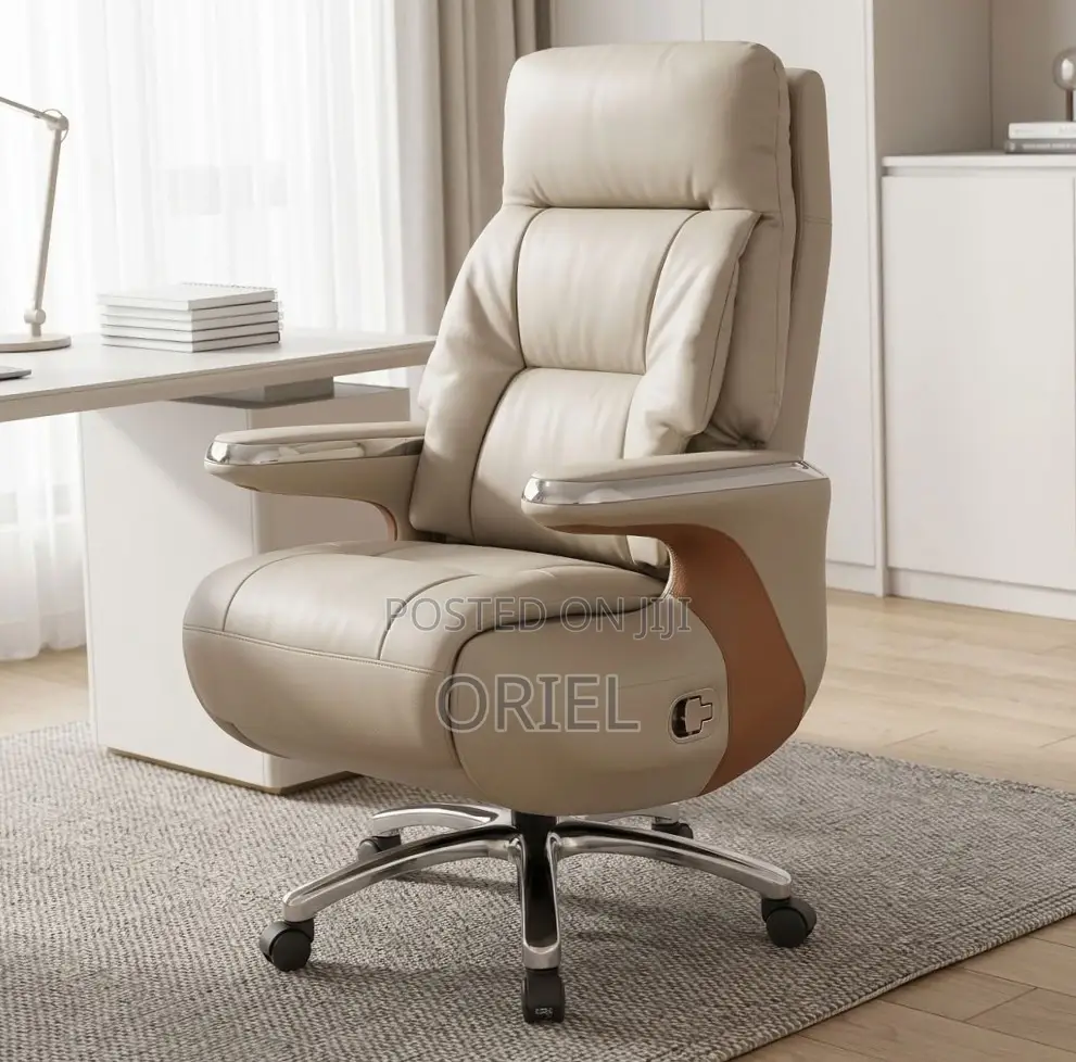 Executive Recliner Office Chair : High-Back Reclining Office Chair
