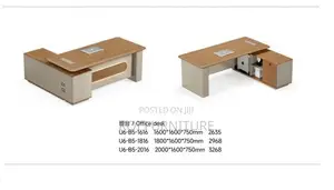 Office Desks; Executive 1.8 Meter Upgrade Office Bosses Desks