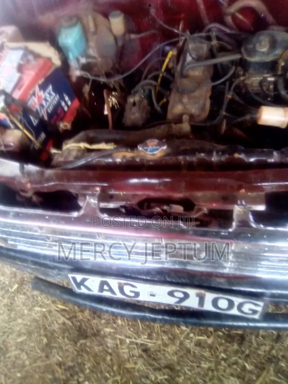 Toyota Allex 2000 Maroon