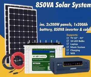 850v Full Set Solar System for Home, Office or Business